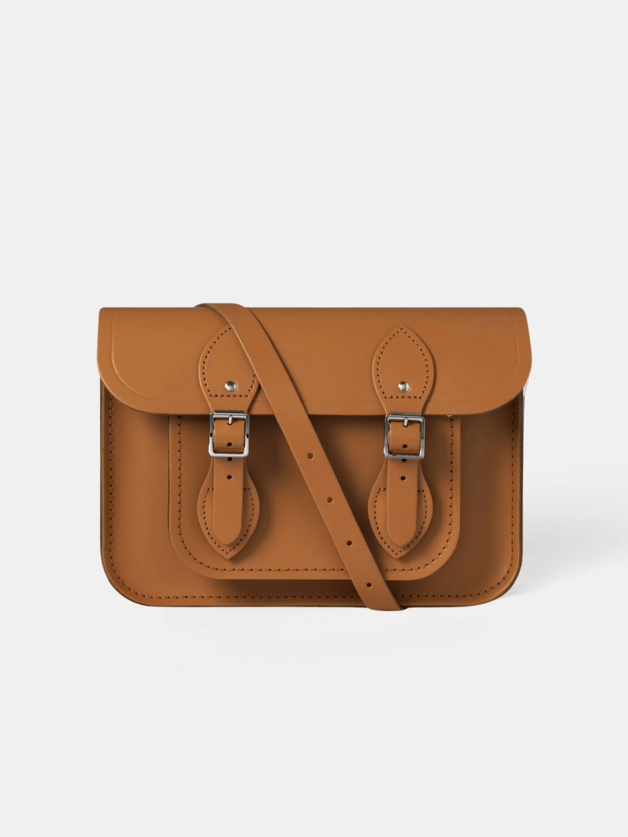 The 11 Inch Satchel - Ochre