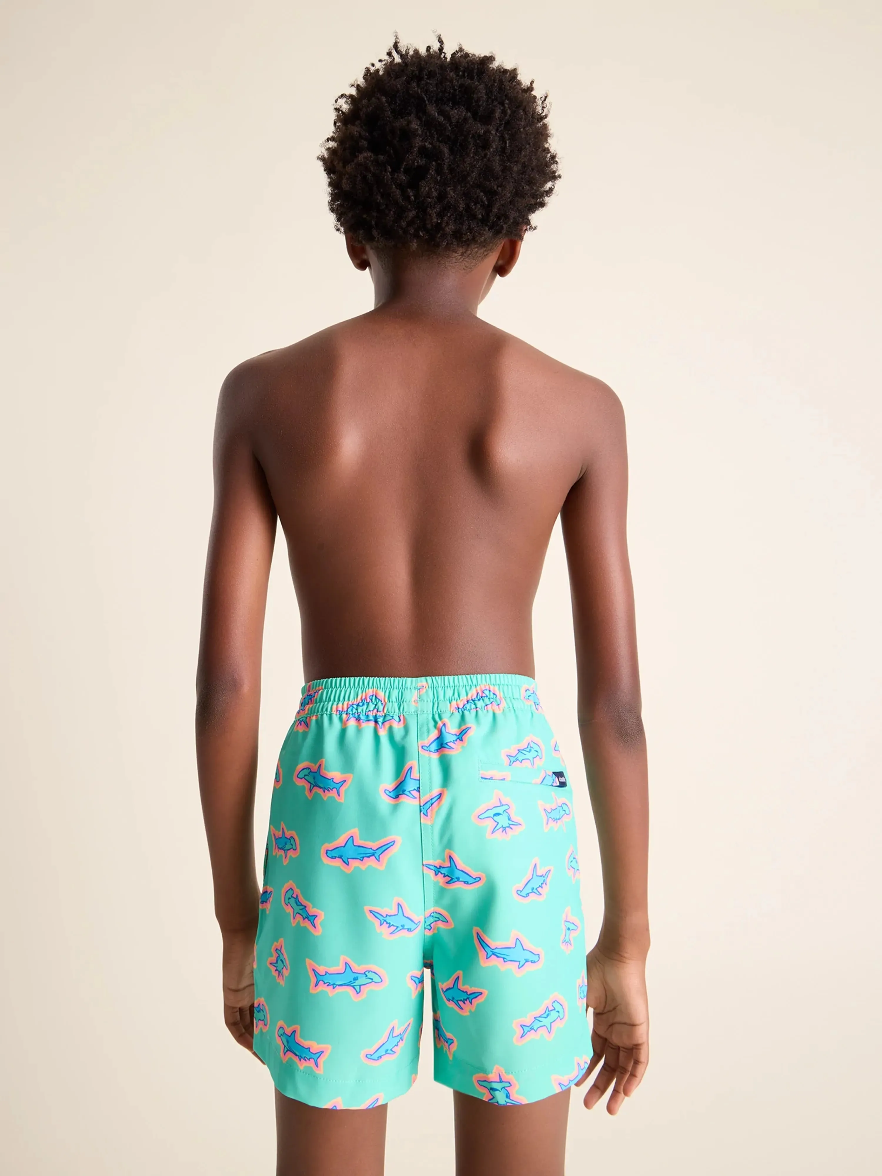 The Apex Swimmers (Boys Lined Classic Swim Trunk- Shorter)