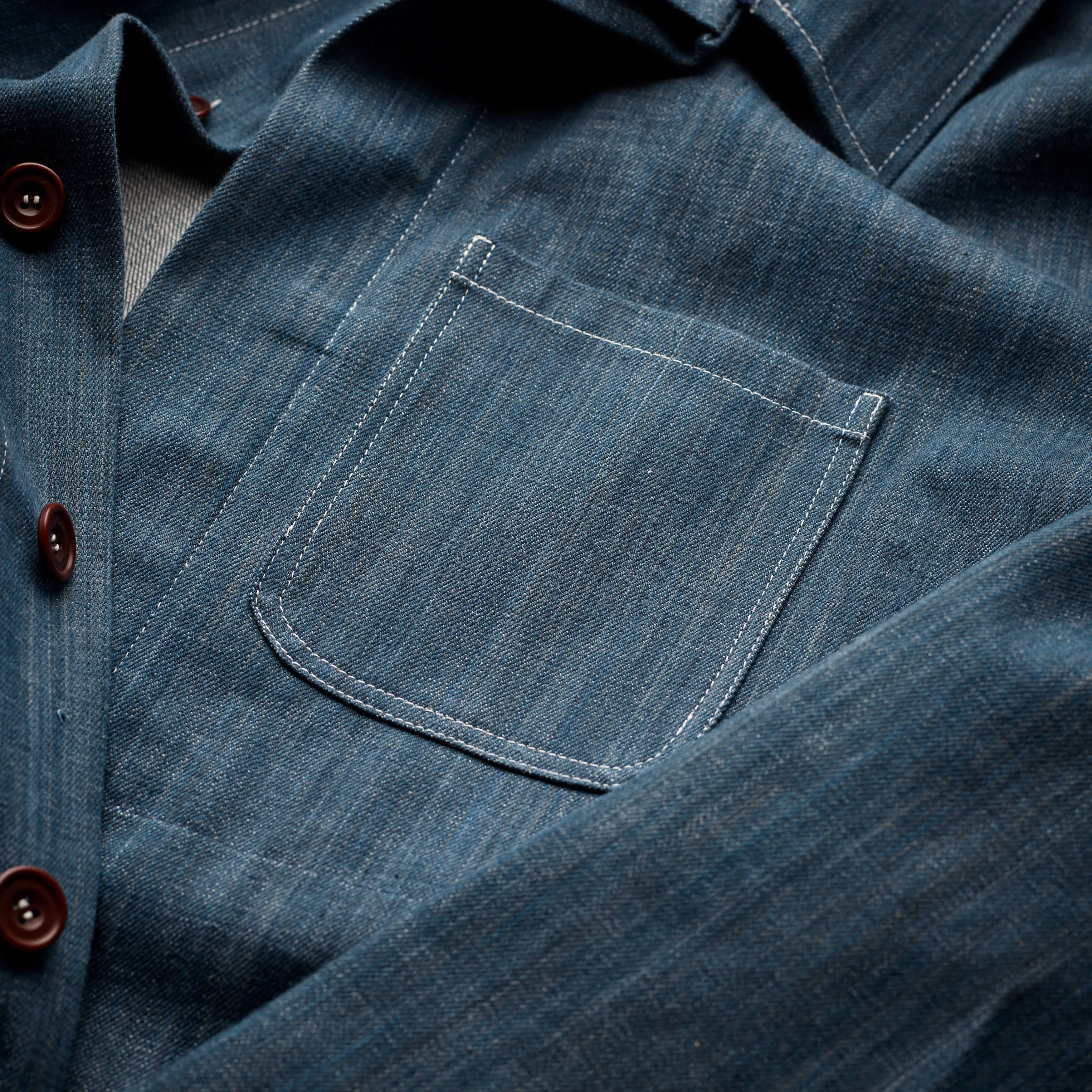 The Bristol Harbourside Blue Denim Jacket