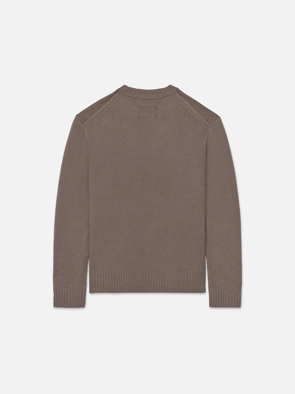 The Cashmere Crewneck Sweater -- Dry Rose