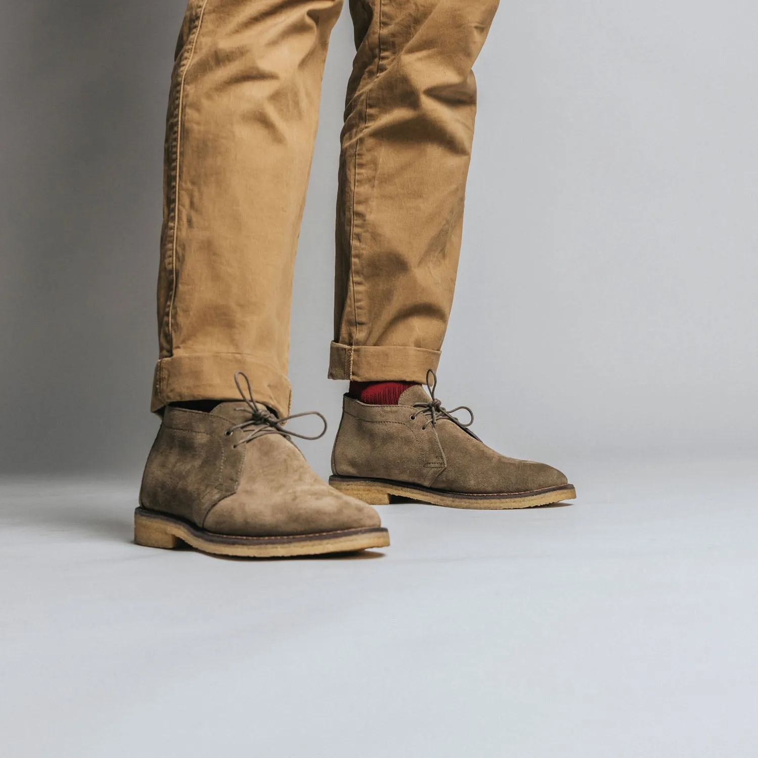 The Chukka Boot in Olive (Last Chance, Final Sale)