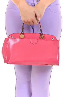 The Claire Handbag - Fuchsia