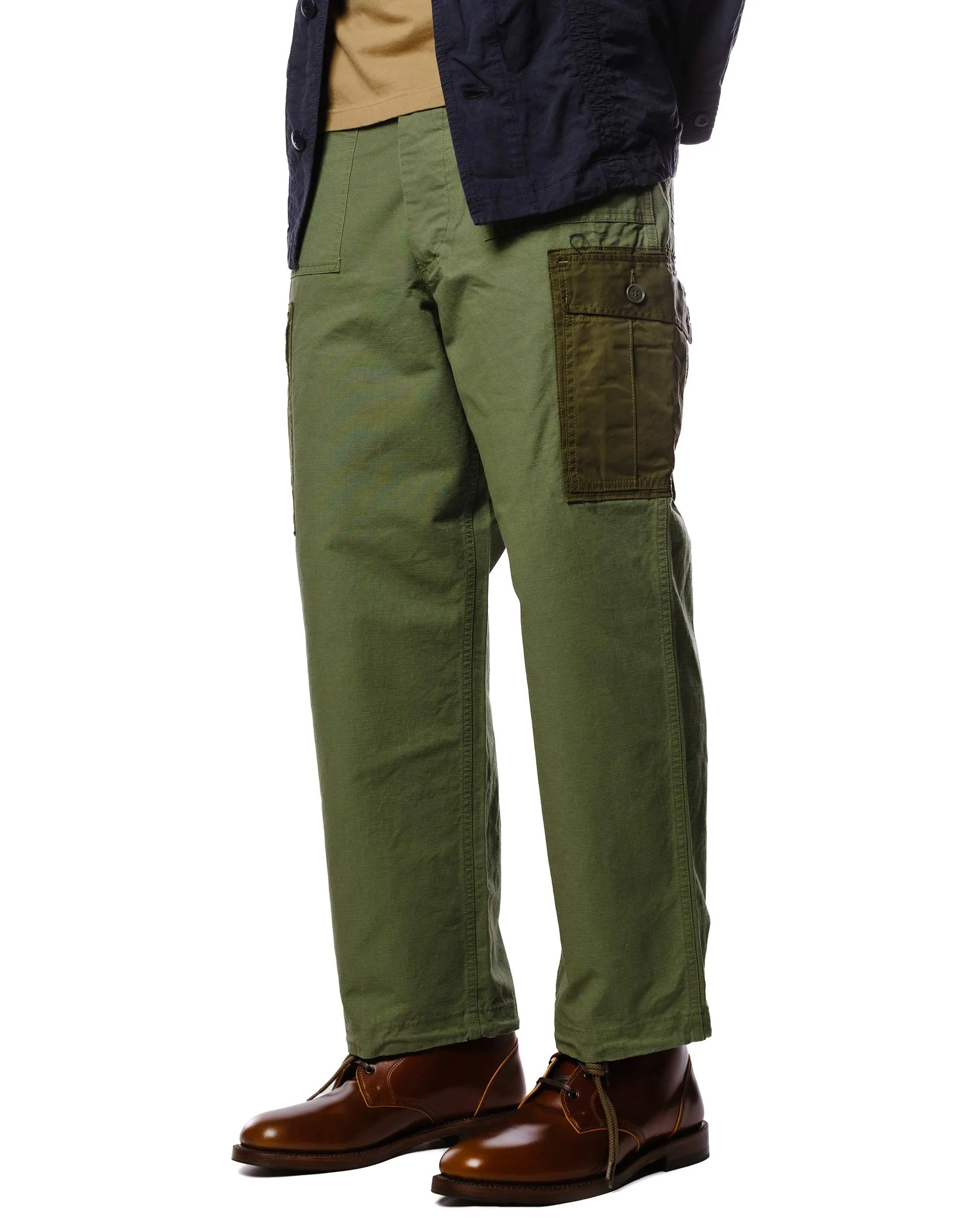 The Corona Utility FP020 Fatigue Slacks "Boonie Slacks" Fatigue Ripstop OD