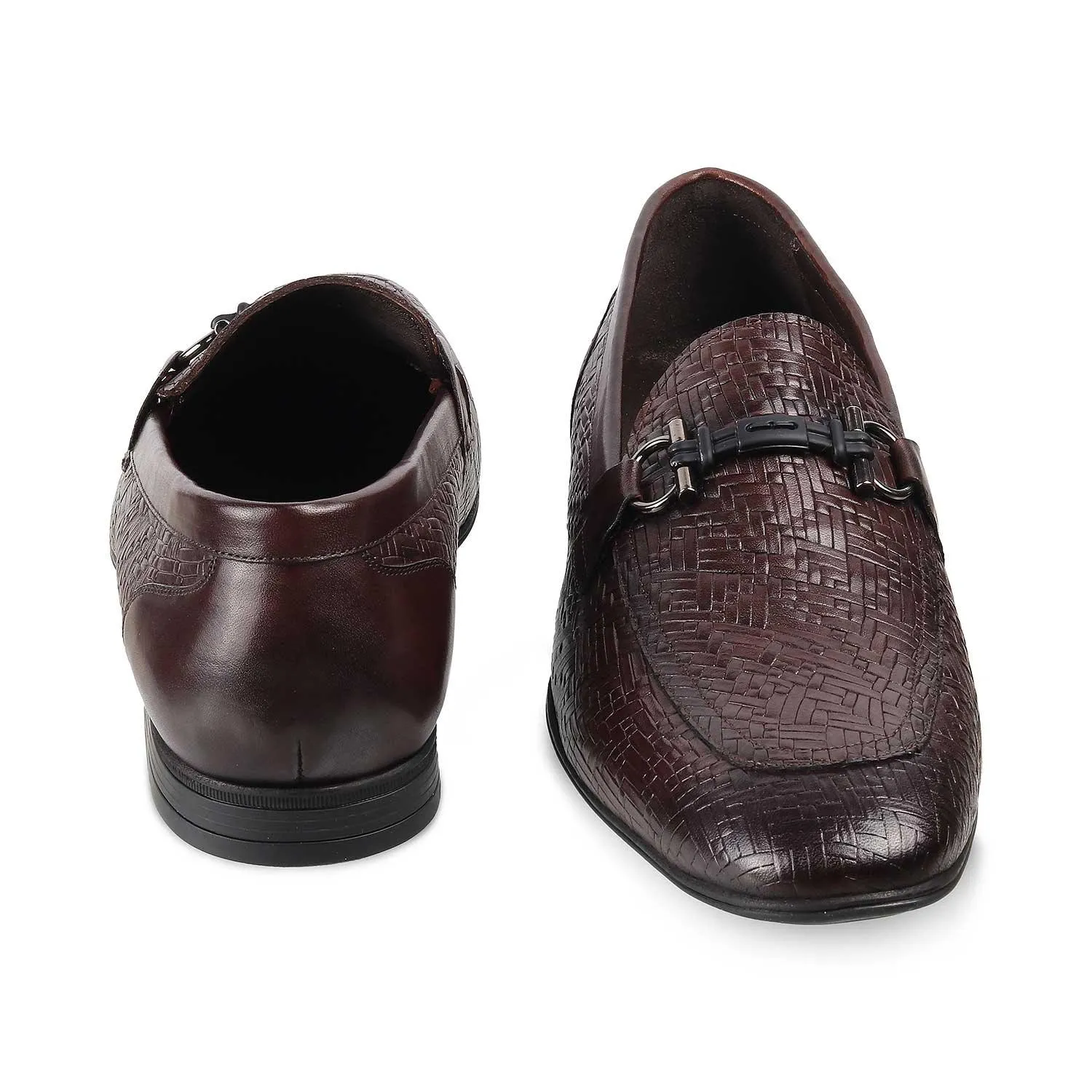 The Crint Tan Men's Leather Loafers