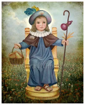 The Holy Child of Atocha (Santo Niño de Atocha) Print