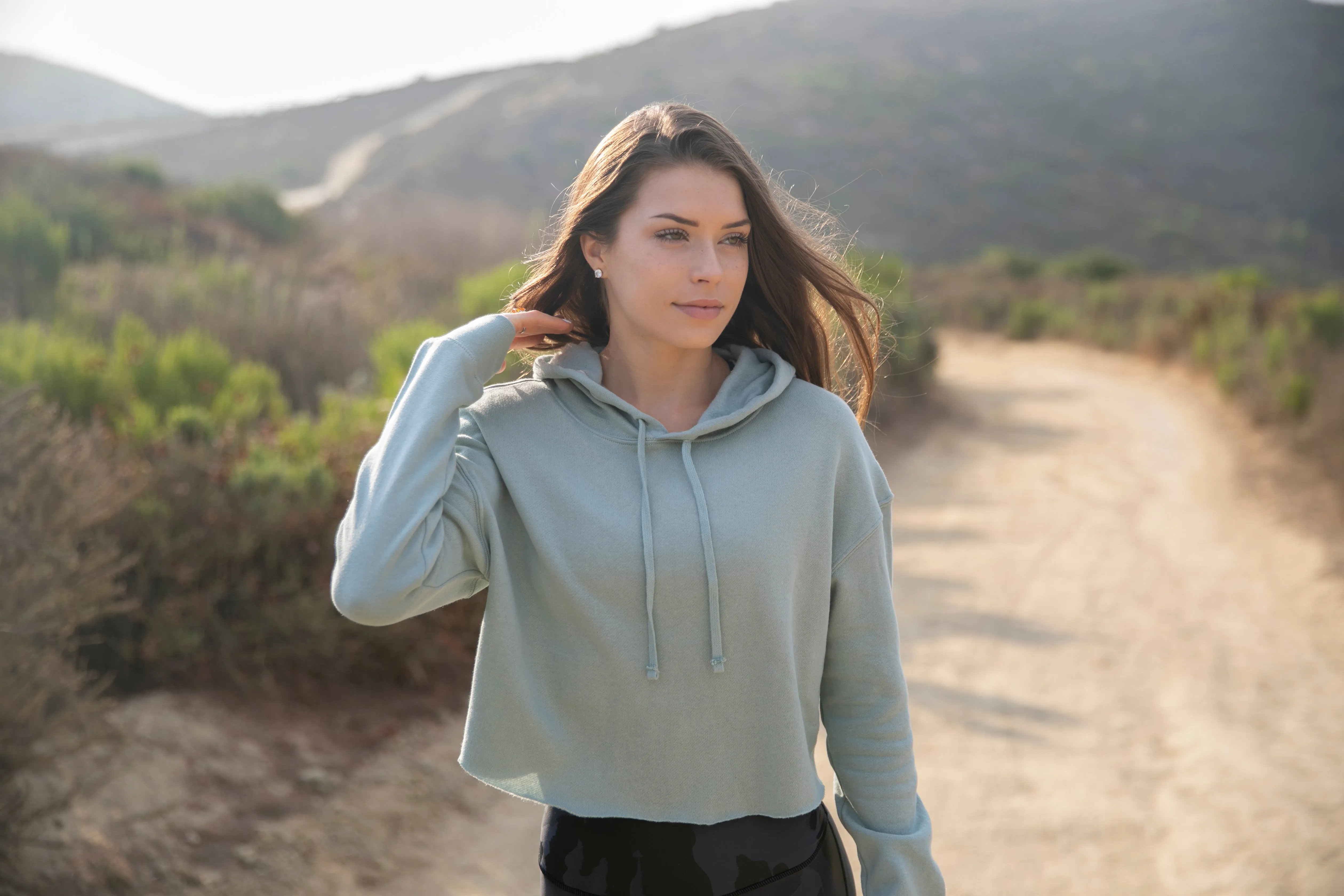 The Icon Lightweight Crop Hoodie Adult