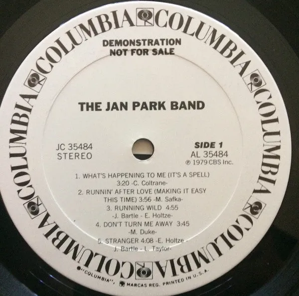 The Jan Park Band - The Jan Park Band (LP, Album, Promo, Ter) (VG )