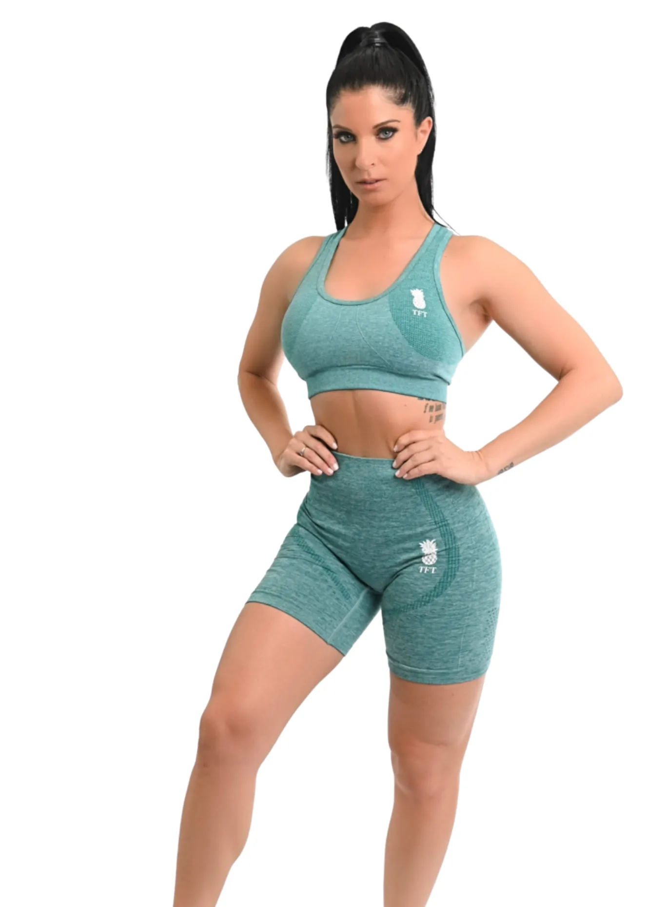 The Kelly Bike Shorts: Emerald