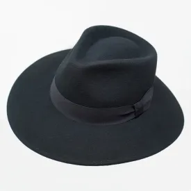 The Lewis Ribbon - Wide Brim Fedora