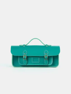 The Long Satchel - Aqua