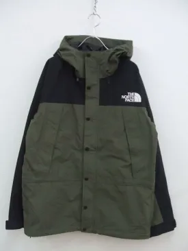 THE NORTH FACE MOUNTAIN LIGHT JACKET NT NP11834 マウンテンパーカー カーキ ブラック サイズXL ザ・ノースフェイス【中古】1-0902T♪