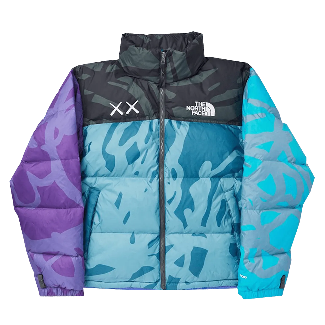 The North Face x KAWS Retro 1996 Nuptse Jacket 'Monterey Blue'