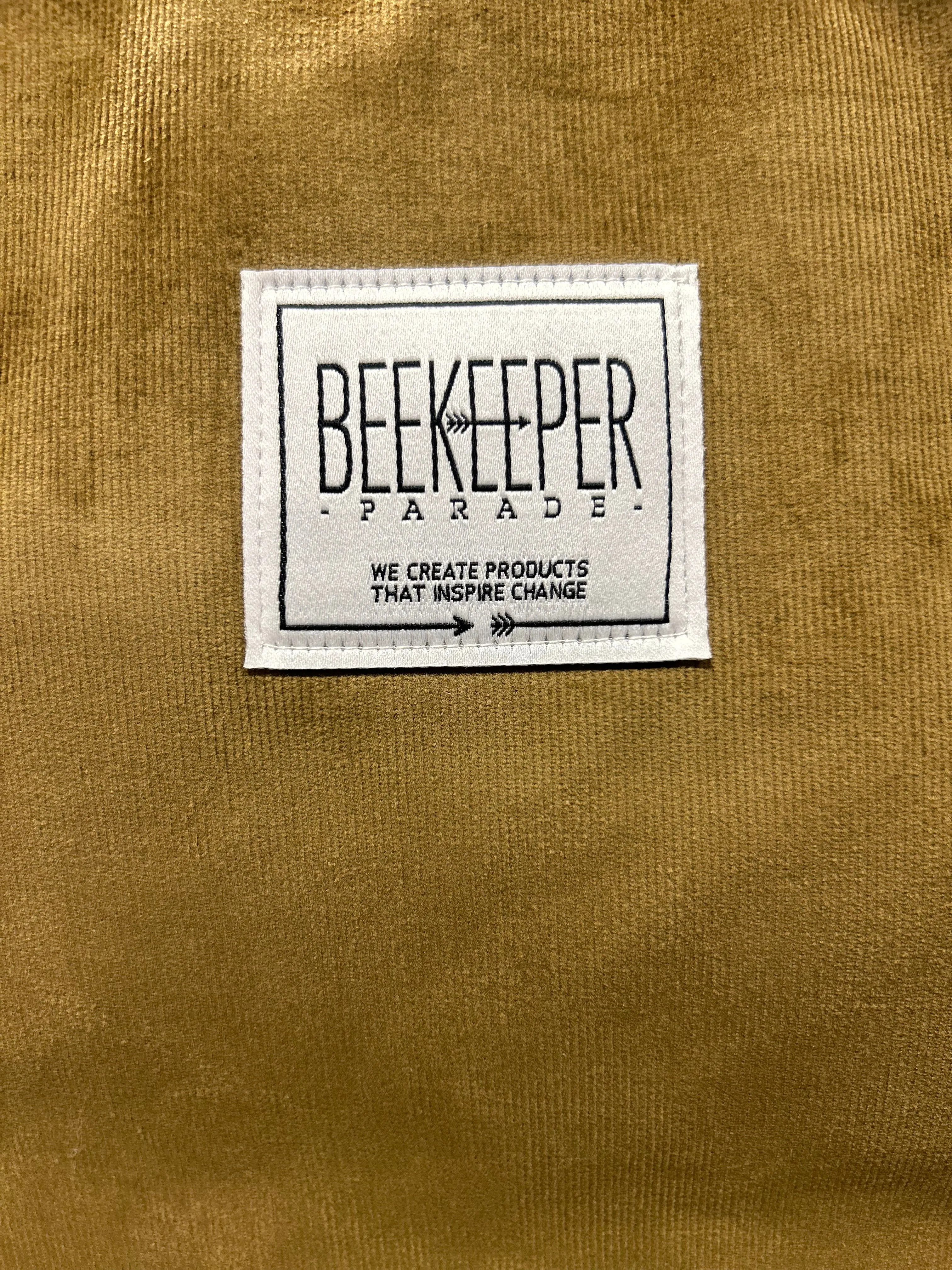 The Panda Peanut Corduroy 🥜 Large BeeKeeper Weekender (Masterpiece)