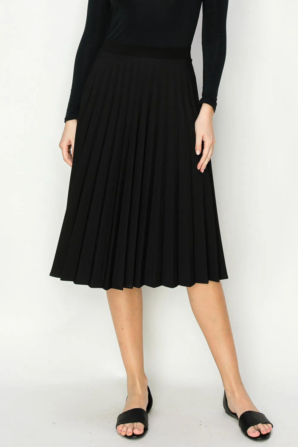 The Perfect Stick Pleated Skirt