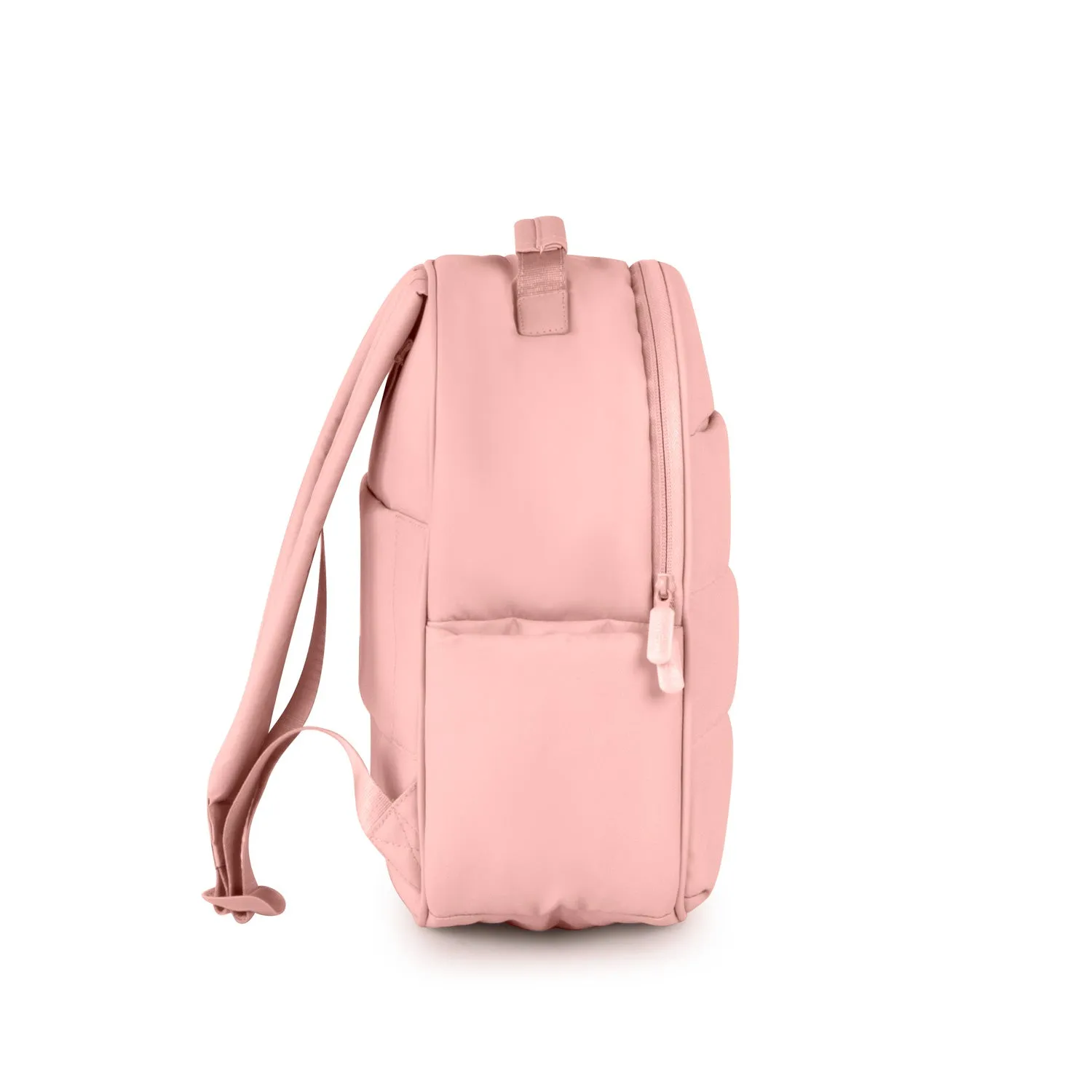 The Puffer Backpack - Rose