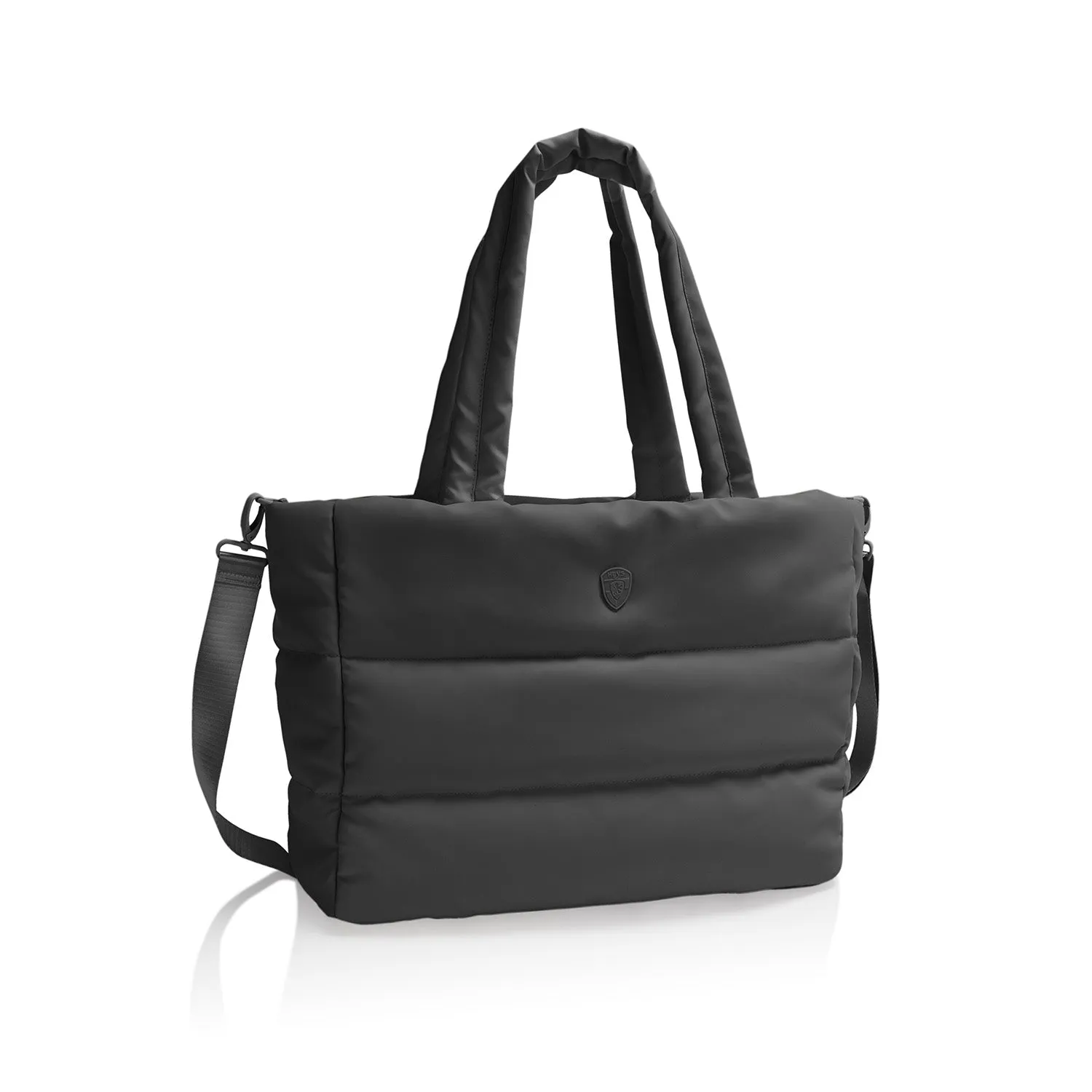 The Puffer Travel Tote - Black