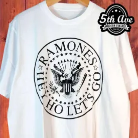 The Ramones Hey! Ho! Let's Go Anthology - New Vintage Band T shirt