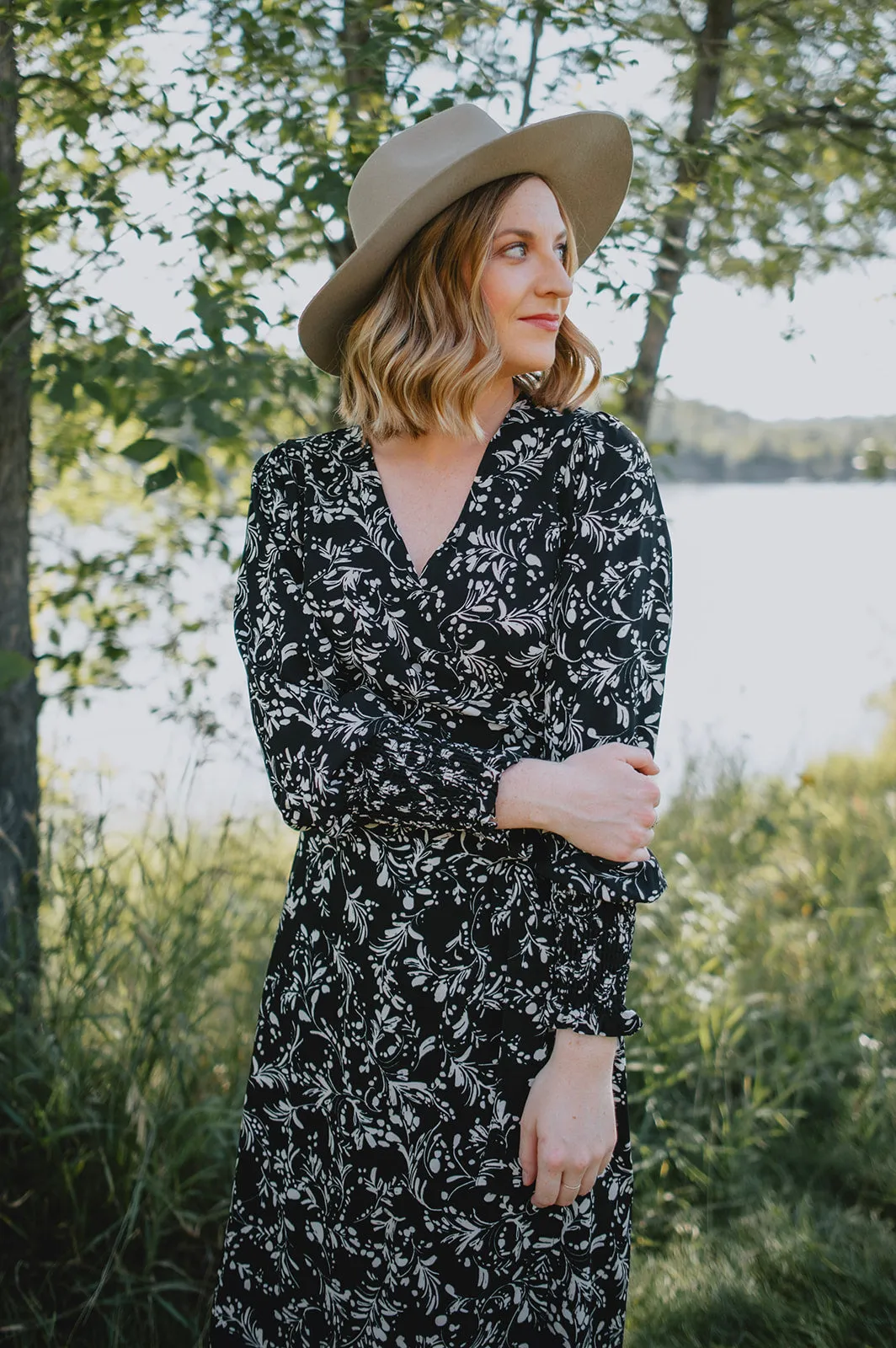 The Rani Wrap Dress by Part Two - PLUS