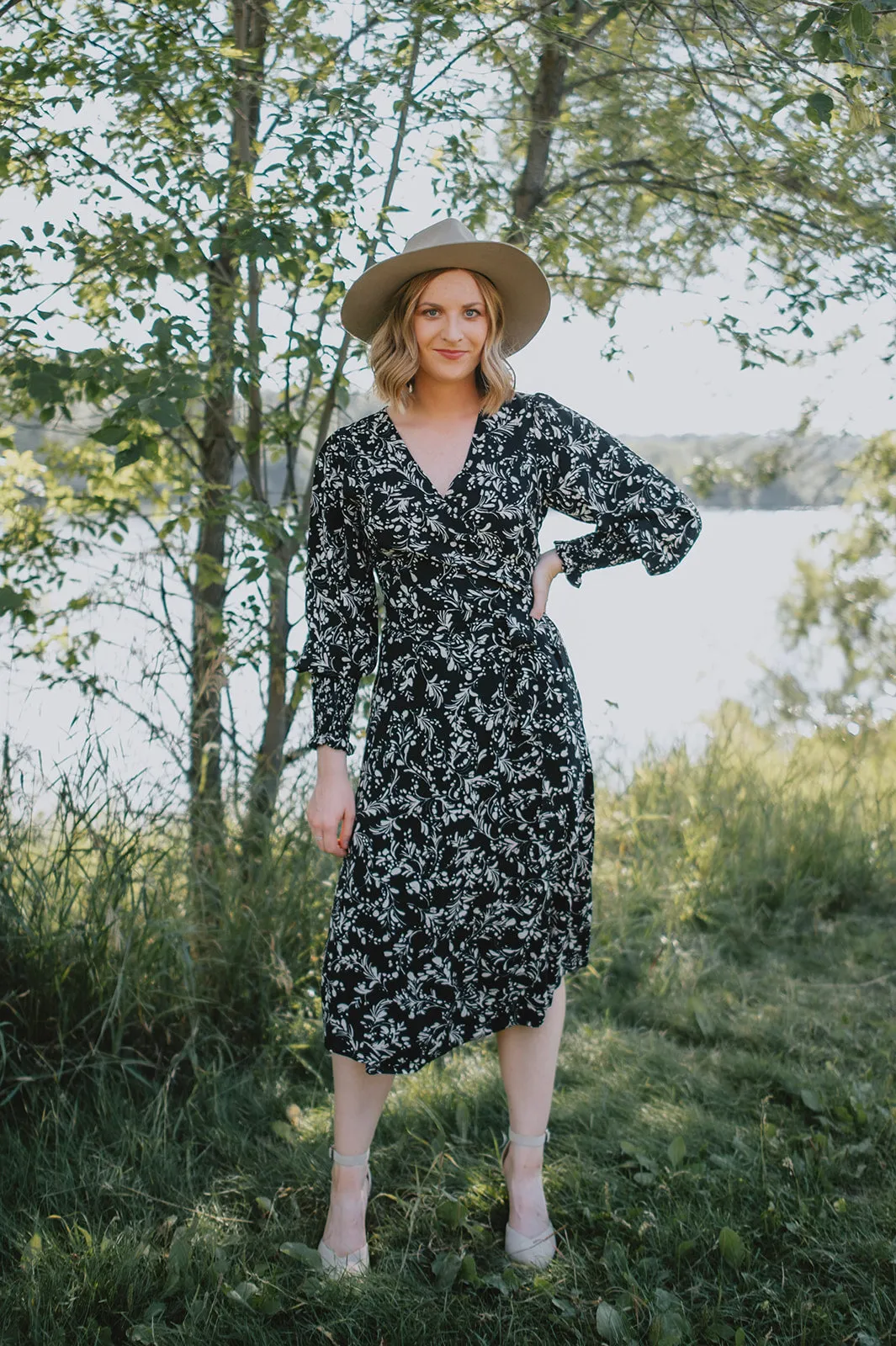 The Rani Wrap Dress by Part Two - PLUS