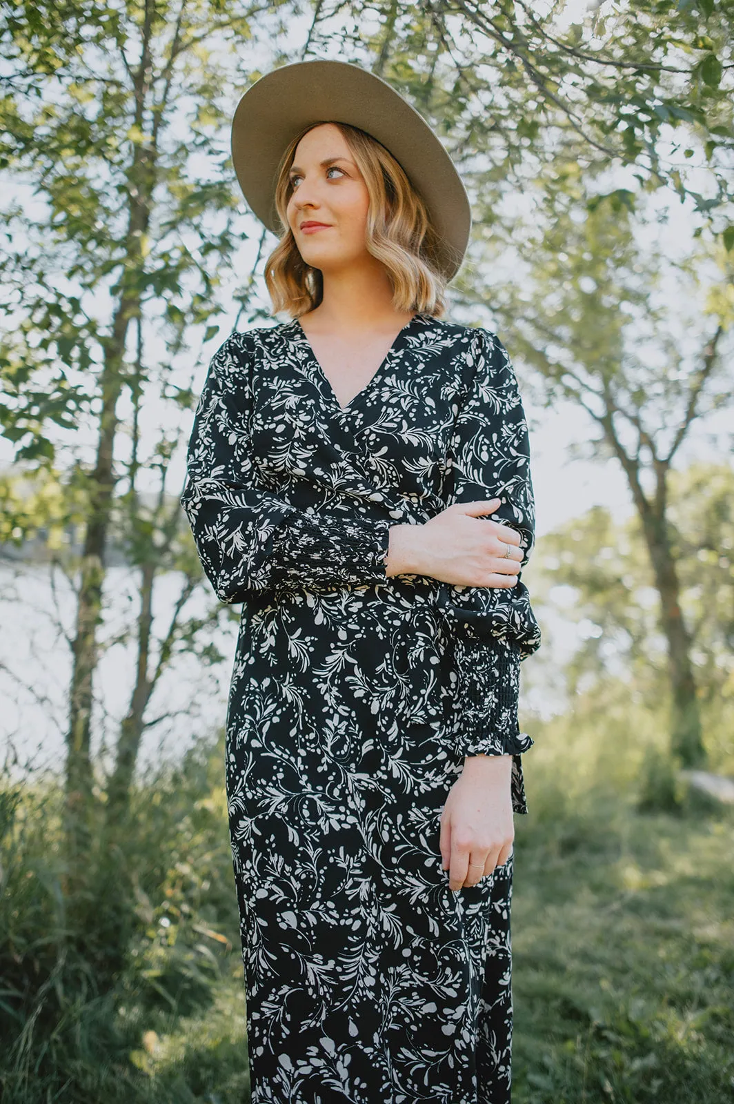 The Rani Wrap Dress by Part Two - PLUS