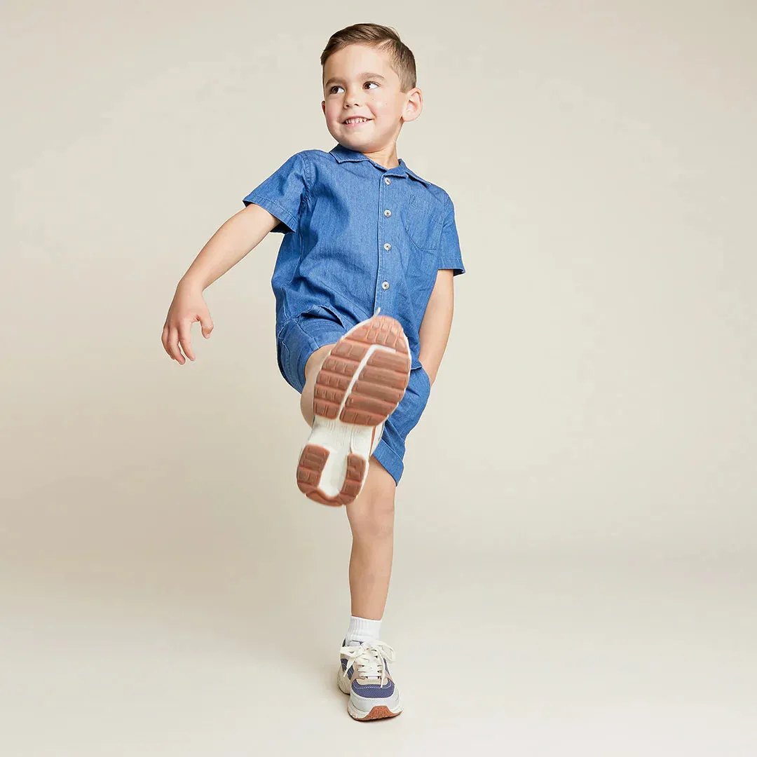 The Short Sleeve Chambray Shirt - KIDS