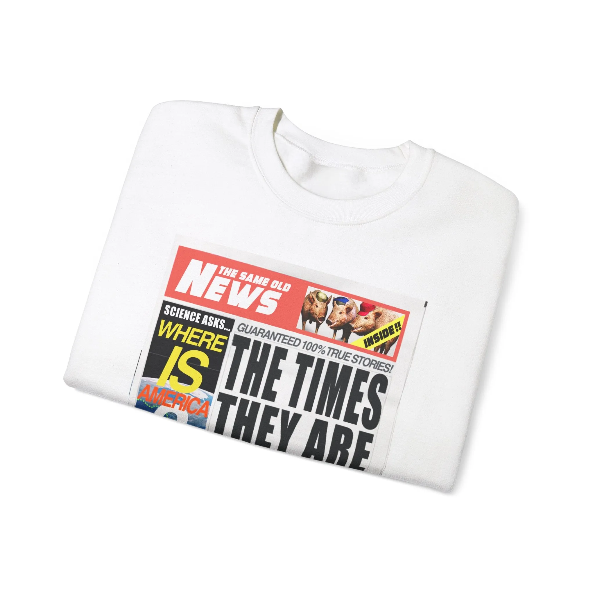 'THE TIMES THEY ARE DERANGING' - HEAVYWEIGHT SWEATSHIRT