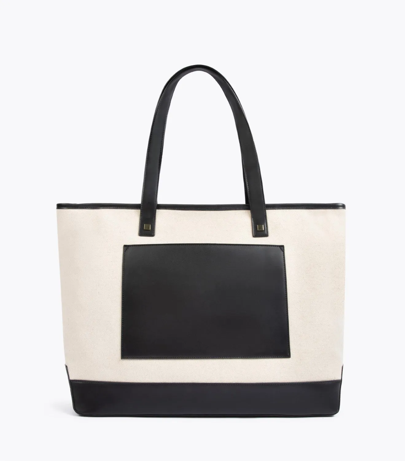 THE TOTE - BLACK CANVAS