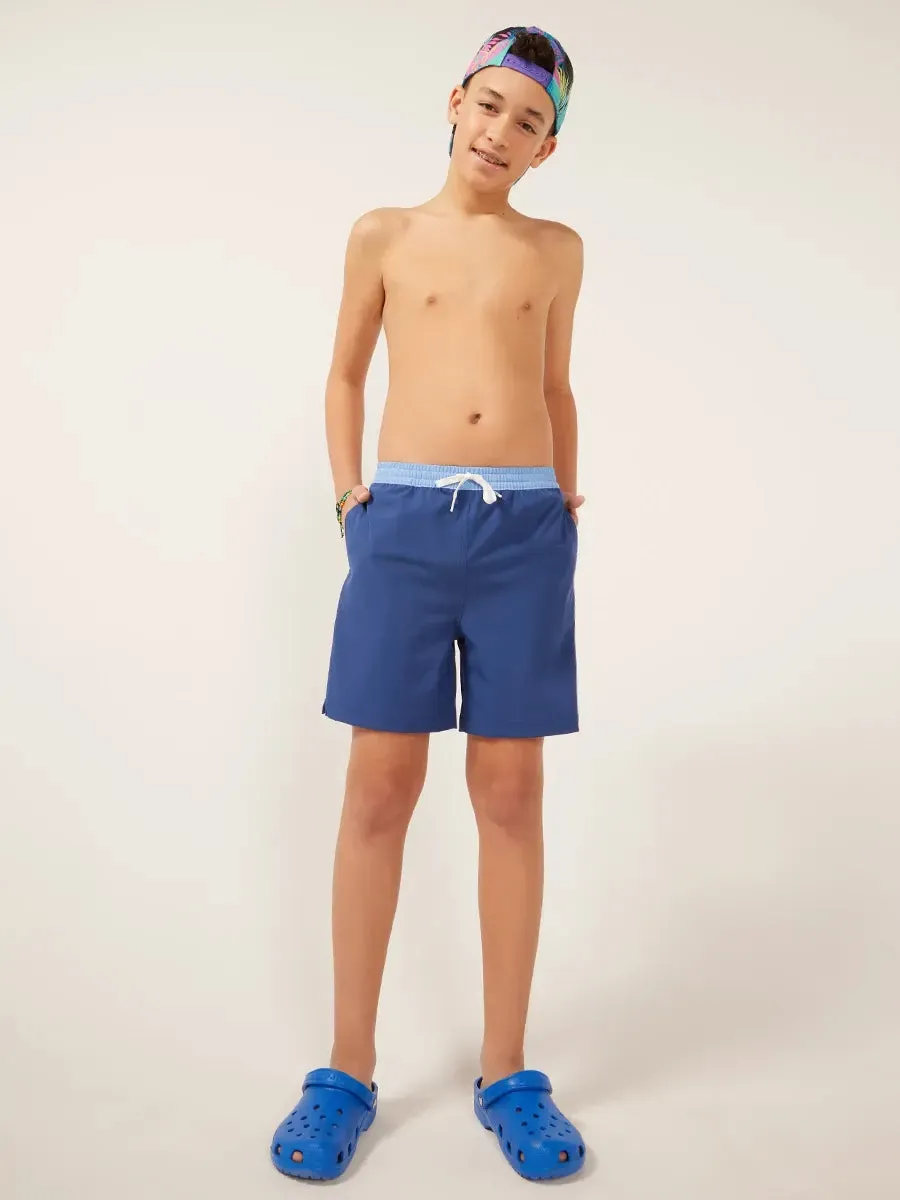 The True Blues (Boys Classic Swim Trunk)