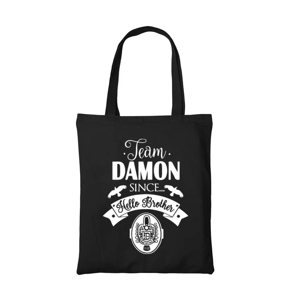 The Vampire Diaries Tote Bag - Team Damon