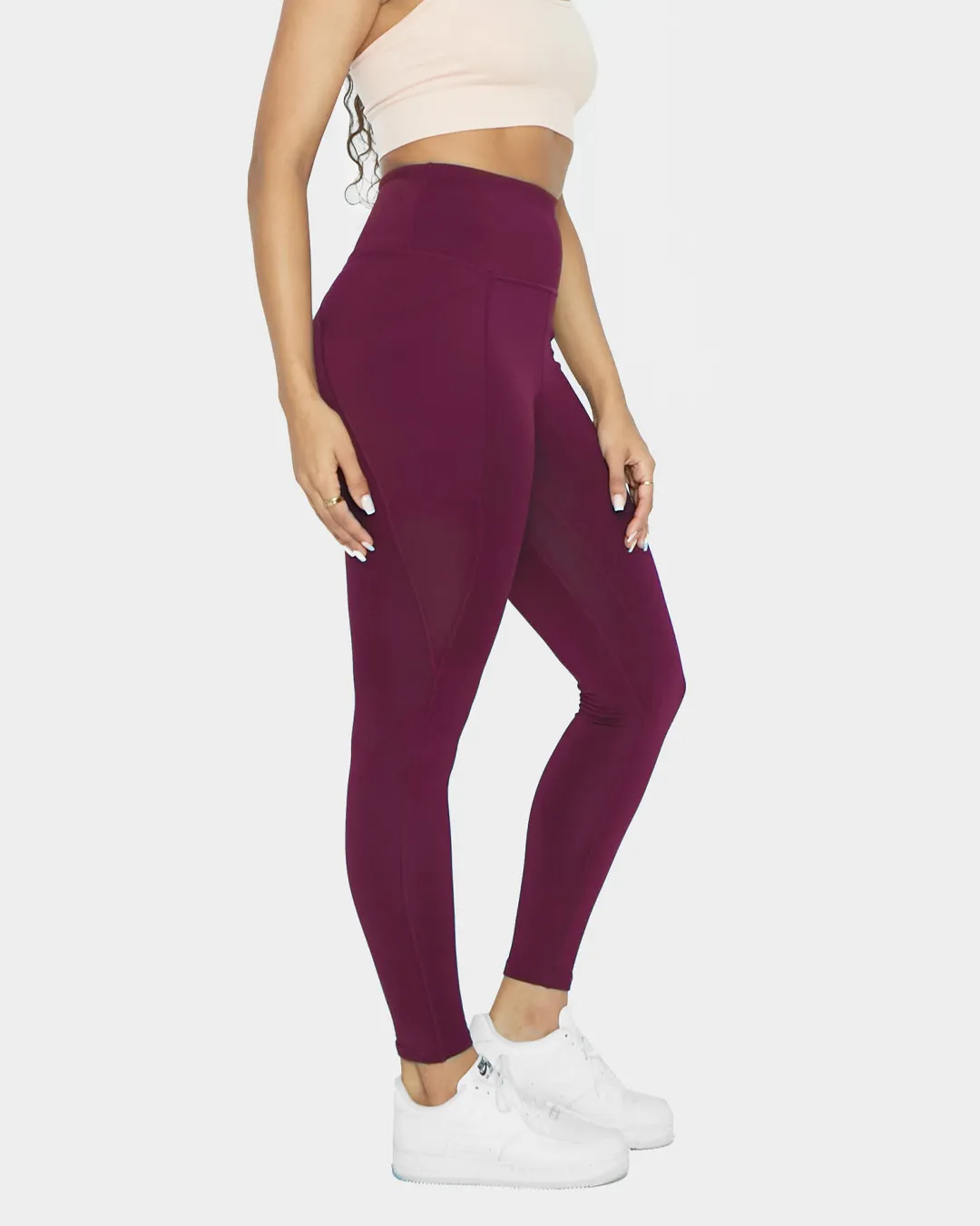 Thermal Warm Leggings - Mulberry - FINAL SALE