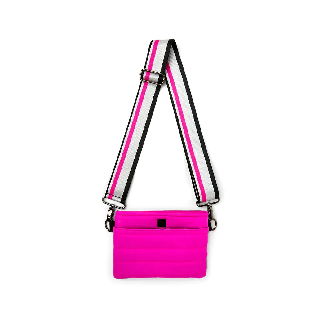 Think Royln Bum Bag/Crossbody Belt Bag Neon Pink