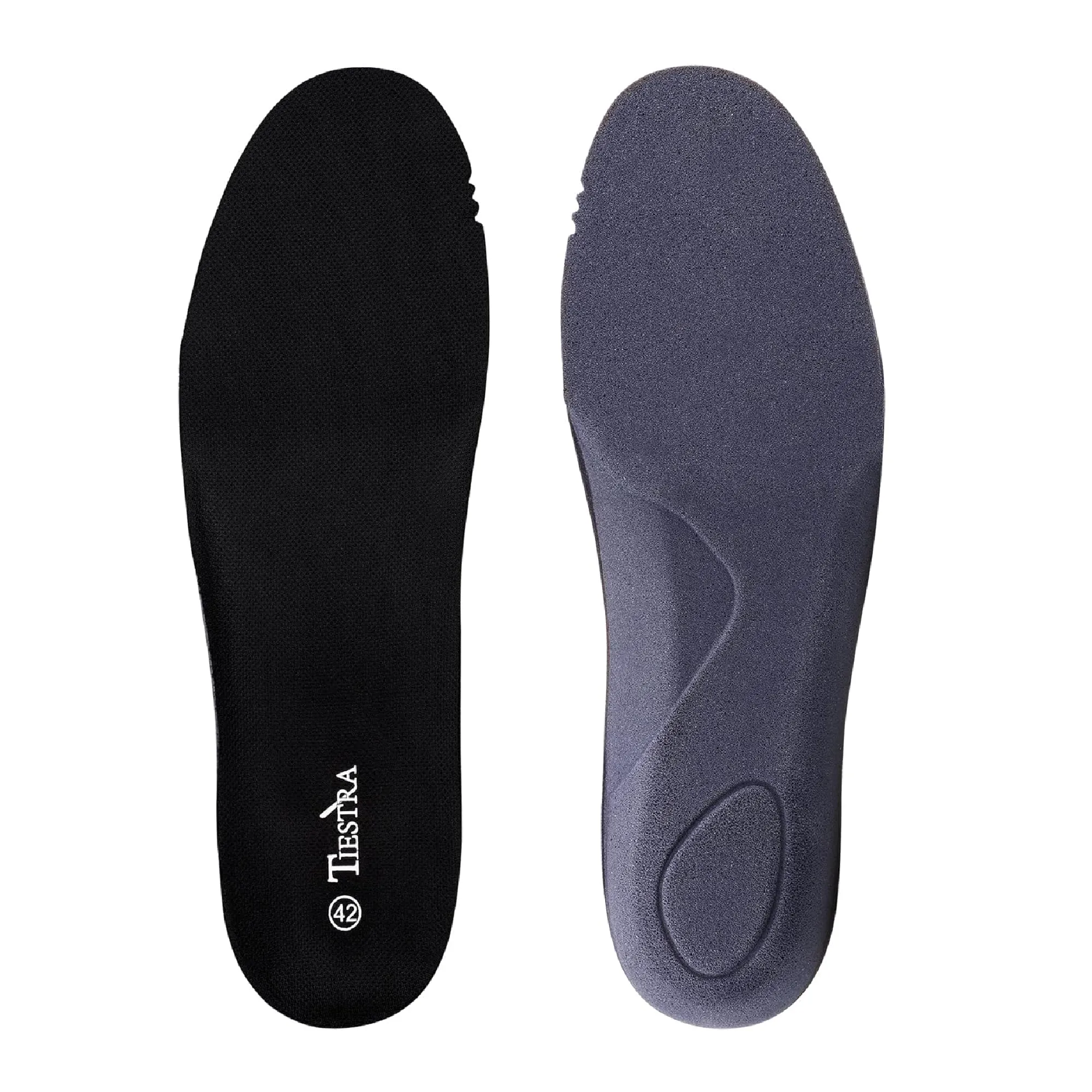 TIESTRA Insoles for Womens Memory Foam Shoe Inserts,Replacement Insoles for Work Boot Running Shoes-Shock Absorption and Cushion for Feet Relief