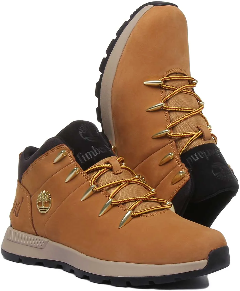 Timberland A1Xvq Sprint Trekker Mid Lace Up Boot In Wheat For Men