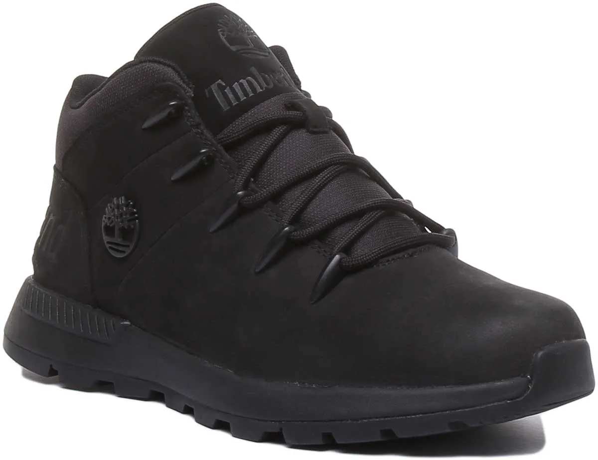 Timberland A1Yn5 Sprint Trekker Mid Boot In Black For Men