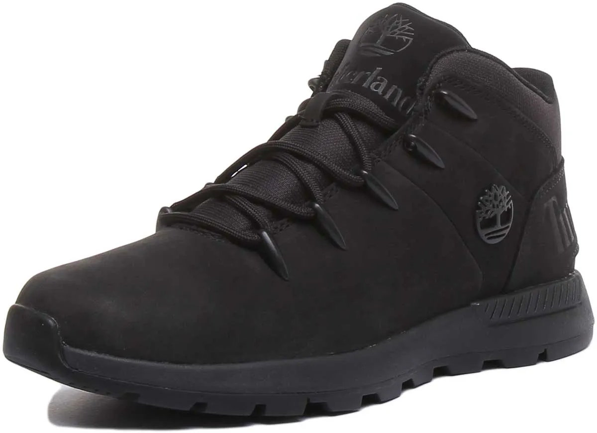 Timberland A1Yn5 Sprint Trekker Mid Boot In Black For Men