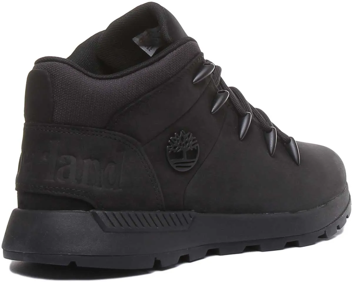 Timberland A1Yn5 Sprint Trekker Mid Boot In Black For Men