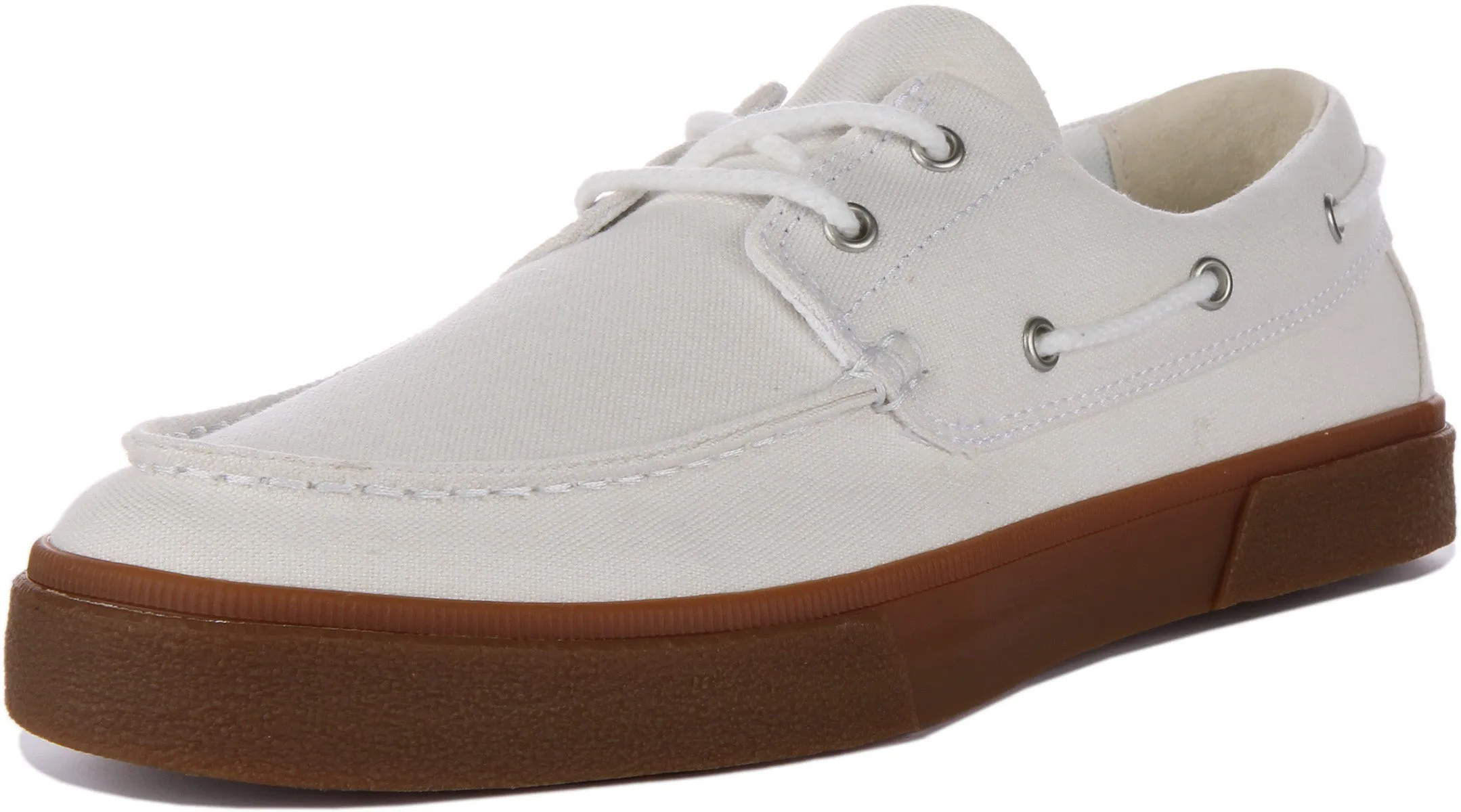 Timberland A5Zdn Union Wharf Boat Shoes In White For Men