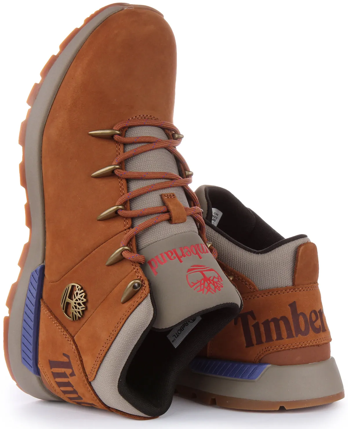 Timberland A61Fz Sprint Trekker Mid In Rust For Men