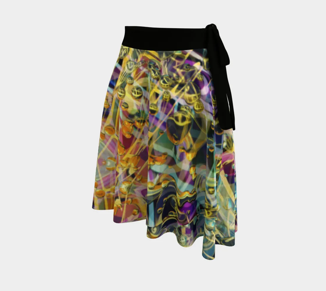 Time Melts Away Wrap Skirt