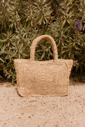 TINA STRAW TOTE BAG