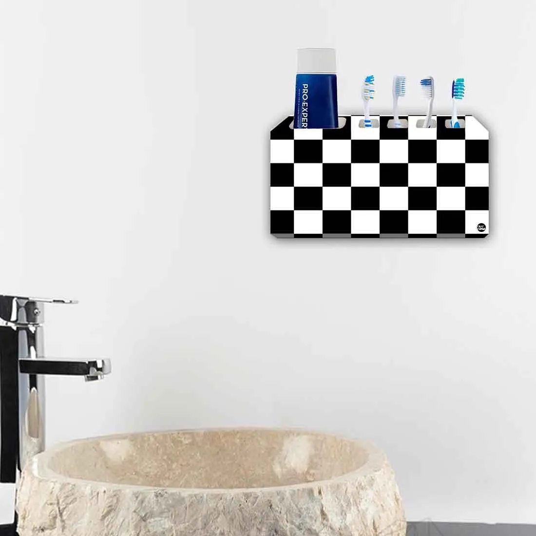 Toothbrush Holder Wall Mounted -Chess Box