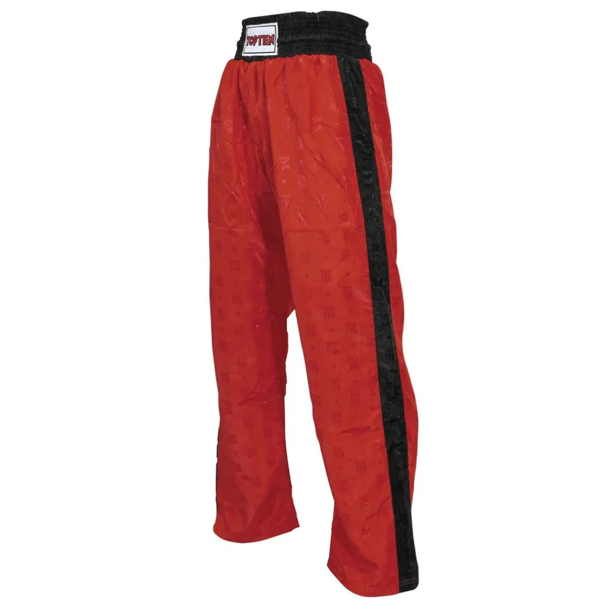 Top Ten Kids Classic Kickboxing Pants Red/Black