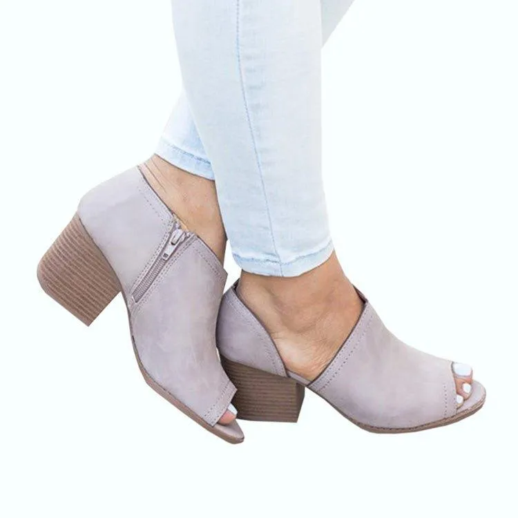 Toya Peep Toe Heels