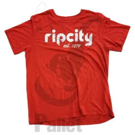 Trail Blazers - "Rip City Red Tee" - Size Large