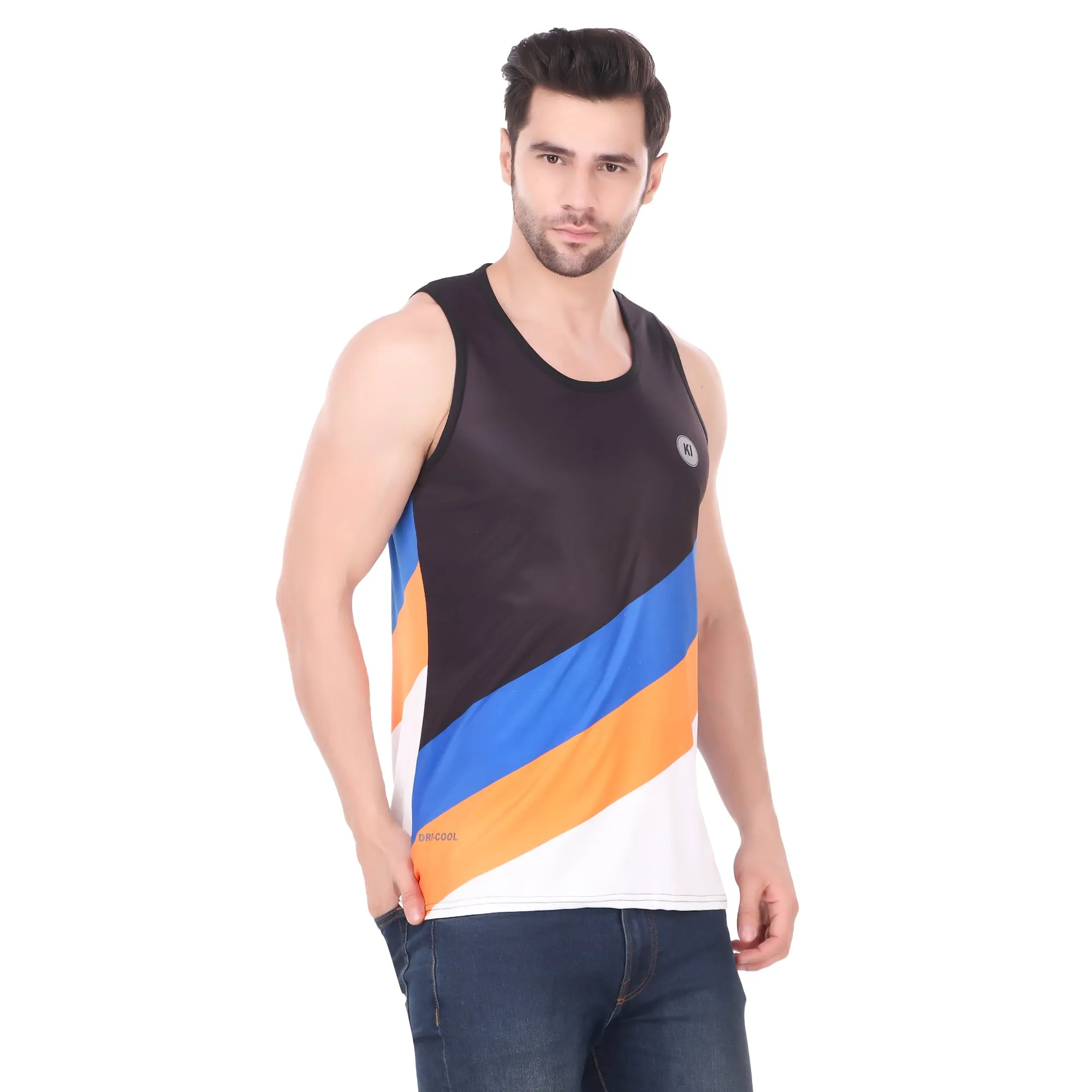 Training Vest Cross Stripes