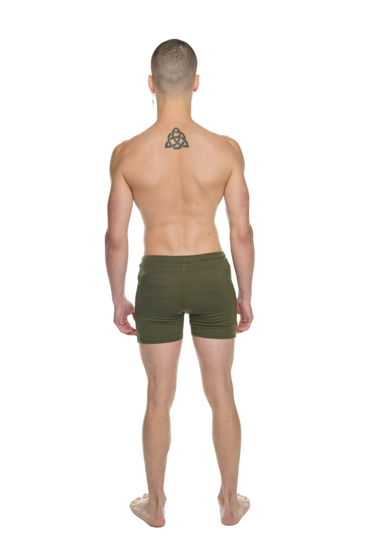 Transition Yoga Short (Army Green)