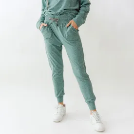 Travel Joggers, Aqua