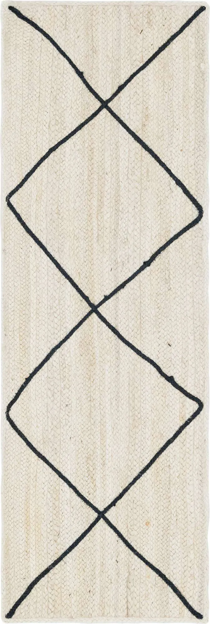 Trellis Braided Jute Rug