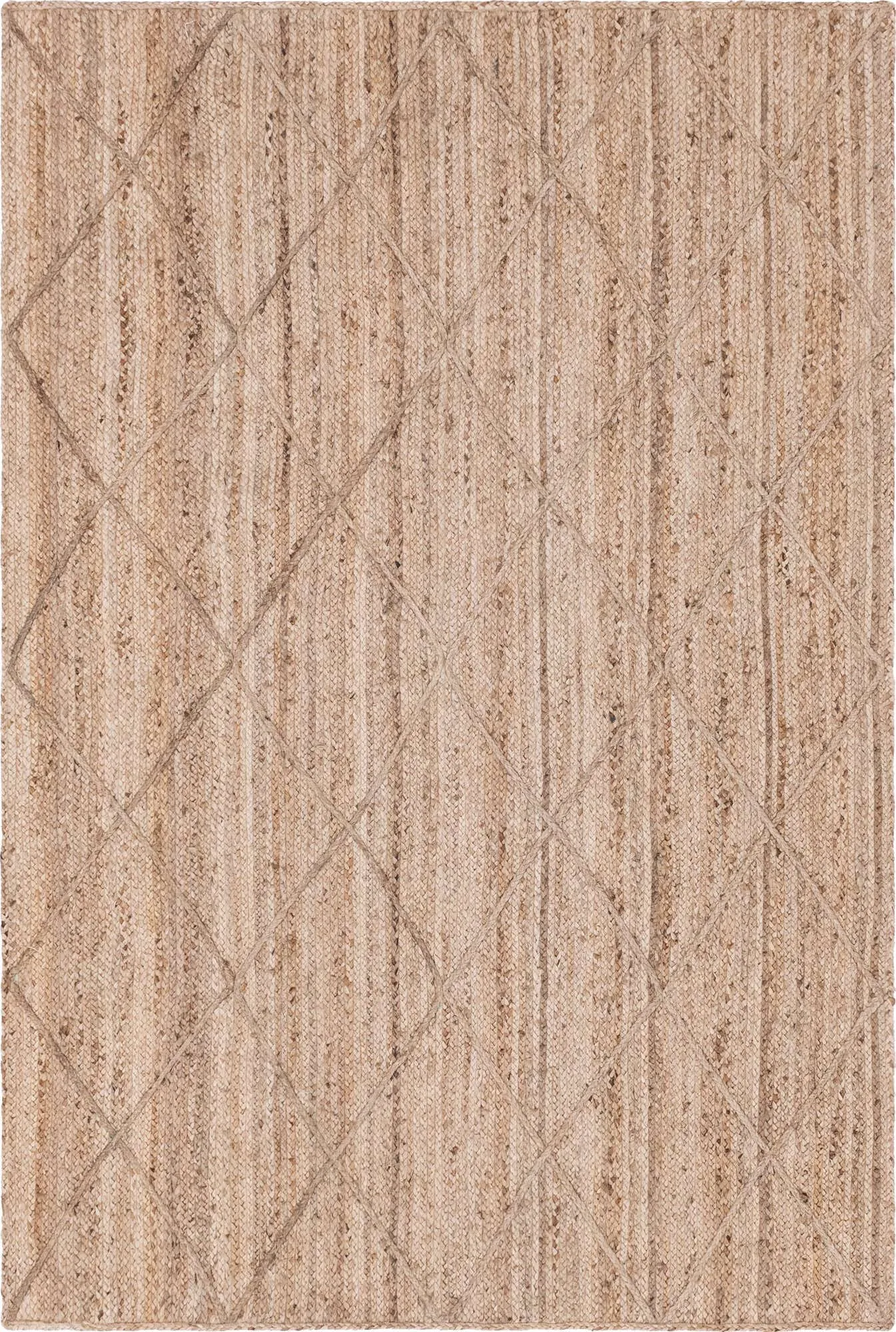 Trellis Braided Jute Rug