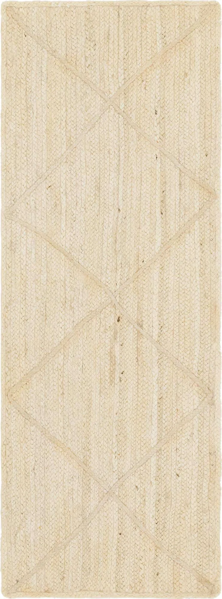 Trellis Braided Jute Rug